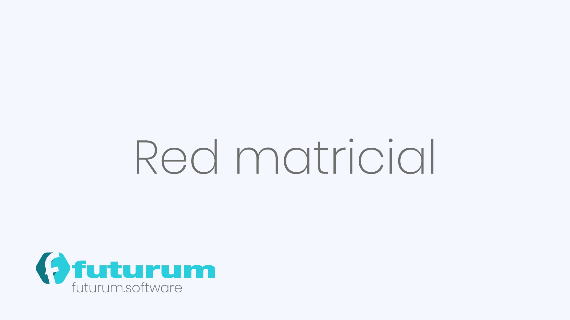 red-matricial